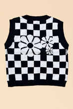 Load image into Gallery viewer, Checkered knit vest