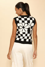 Load image into Gallery viewer, Checkered knit vest
