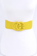 Load image into Gallery viewer, CG Logo Tonal Elastic Fashion Belt
