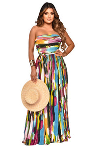 SUMMER HALTER JUMPSUIT