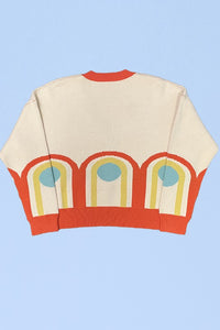 Retro Arch Cardigan