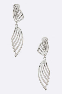 Iconic Designed Clip On Casting Earrings