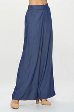 Load image into Gallery viewer, Tencel Straight Leg Pants with Side Pockets