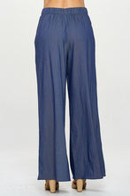 Load image into Gallery viewer, Tencel Straight Leg Pants with Side Pockets