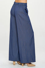 Load image into Gallery viewer, Tencel Straight Leg Pants with Side Pockets