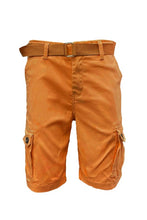 Load image into Gallery viewer, Weiv Mens Belted Cargo Shorts with Belt