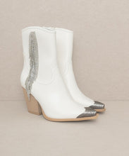 Load image into Gallery viewer, Rhinestone Fringe Boots