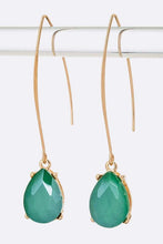 Load image into Gallery viewer, Euro Wire Teardrop Earrings