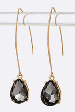 Load image into Gallery viewer, Euro Wire Teardrop Earrings