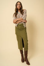 Load image into Gallery viewer, COLOR CARGO MIDI SKIRT