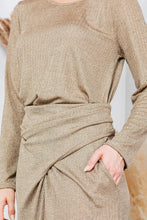 Load image into Gallery viewer, Wrap Waist Dress with Side Pockets