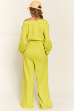 Load image into Gallery viewer, One Shoulders Terry Jumpsuit