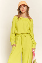 Load image into Gallery viewer, One Shoulders Terry Jumpsuit