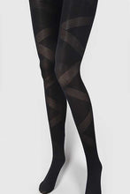 Load image into Gallery viewer, Ribbon Wrapped Opaque Premium Tights