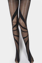Load image into Gallery viewer, Ribbon Designed Premium Tights