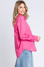 Load image into Gallery viewer, Rhinestone Button Up Shirt