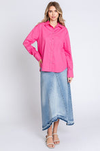 Load image into Gallery viewer, Rhinestone Button Up Shirt