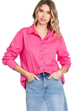 Load image into Gallery viewer, Rhinestone Button Up Shirt