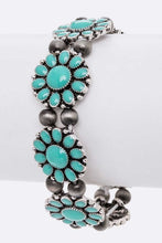 Load image into Gallery viewer, Flower Enamel Western Stretch Bracelet