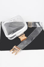 Load image into Gallery viewer, Transparent Cleared Convertible Stadium Fanny Bag