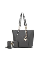 Load image into Gallery viewer, MKF Collection Ximena Tote Bag with Wallet by Mia