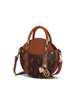 Load image into Gallery viewer, MKF Collection Faux Snakeskin Crossbody Bag Mia k