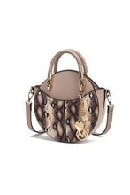 Load image into Gallery viewer, MKF Collection Faux Snakeskin Crossbody Bag Mia k