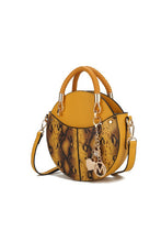 Load image into Gallery viewer, MKF Collection Faux Snakeskin Crossbody Bag Mia k