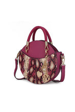 Load image into Gallery viewer, MKF Collection Faux Snakeskin Crossbody Bag Mia k