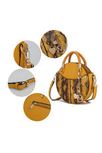 Load image into Gallery viewer, MKF Collection Faux Snakeskin Crossbody Bag Mia k