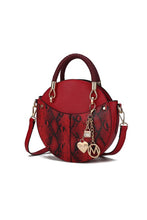 Load image into Gallery viewer, MKF Collection Faux Snakeskin Crossbody Bag Mia k
