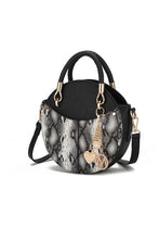 Load image into Gallery viewer, MKF Collection Faux Snakeskin Crossbody Bag Mia k