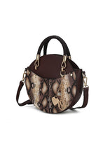 Load image into Gallery viewer, MKF Collection Faux Snakeskin Crossbody Bag Mia k