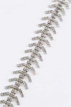 Load image into Gallery viewer, Crystal Scale Pattern Chain Belt
