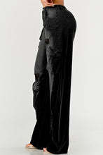 Load image into Gallery viewer, Athina Black washed out cargo pants