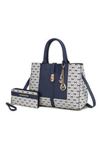 Load image into Gallery viewer, MKF Yuliana Circular Print Satchel with Wallet Mia