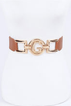 Load image into Gallery viewer, Plus Size G Logo Elastic Belt
