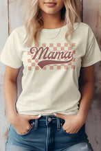 Load image into Gallery viewer, Mama Retro Checkered Graphic Tee