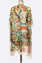 Load image into Gallery viewer, Mix Print Light Weight Kimono Cardigan