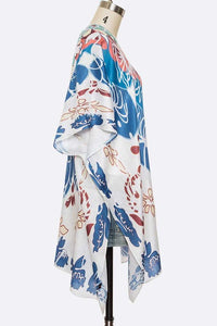 Madala Print Light Weight Kimono Cardigan