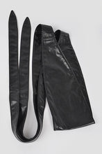 Load image into Gallery viewer, Faux Leather Wrap Around Obi Belt