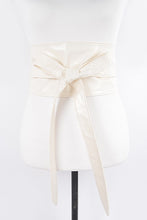 Load image into Gallery viewer, Faux Leather Wrap Around Obi Belt