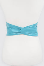 Load image into Gallery viewer, Faux Leather Wrap Around Obi Belt