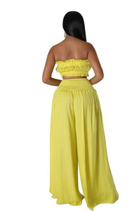 Bralette Top and Pant 2 Piece Set