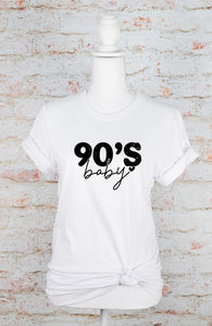 Plus Size 90's Baby Graphic Tee