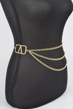 Load image into Gallery viewer, Iconic Logo Layered Chain Belt