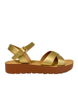 Load image into Gallery viewer, VERA METALLIC COMFORTABLE SANDALS - FLATS