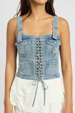 Load image into Gallery viewer, CARGO DENIM CORSET