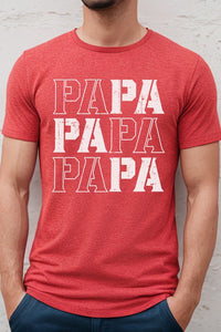 Papa Stack Graphic Tee