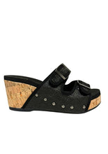 Load image into Gallery viewer, CADE WOMEN&#39;S CORK DESIGN WEDGE - PLATFORM
